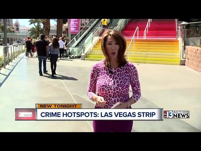 Top 10 crime hot spots on the Las Vegas Strip