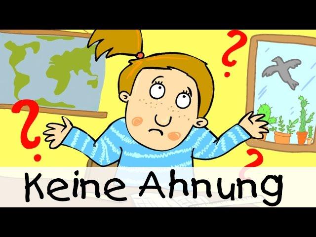 ️ Keine Ahnung - Lieder für die Schule zum Mitsingen || Kinderlieder