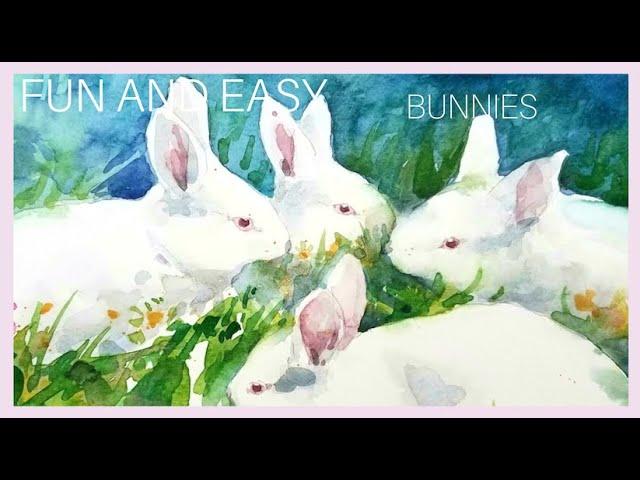 Painting Adorable Baby Bunnies: A Step-by-step Tutorial