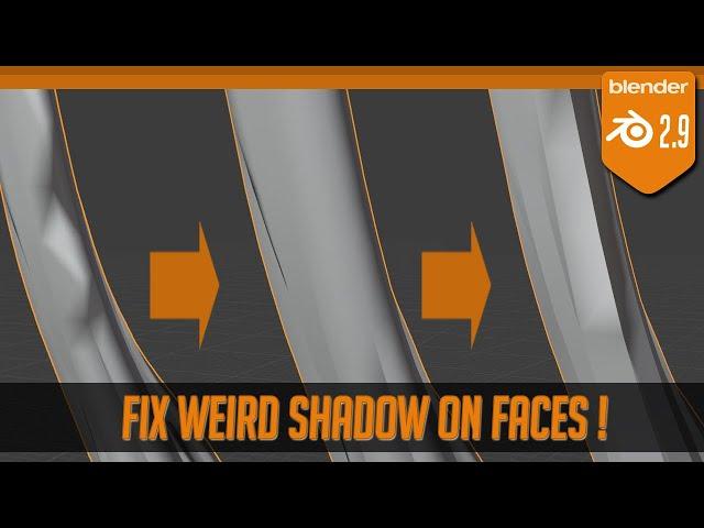 Blender 2.9 - 3 Method to Fix a Weird Shadow Behavior