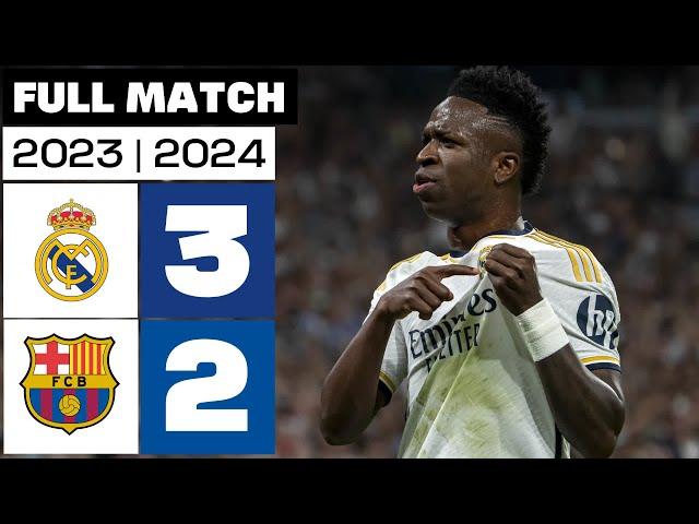 Real Madrid 3-2 FC Barcelona | FULL MATCH | LALIGA EA SPORTS 2023/24