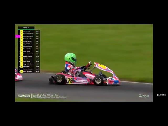 @whiltonmillofficialpage-cl4337  Whilton Mill Fast R June Micromax Heat 1 @RotaxKarting