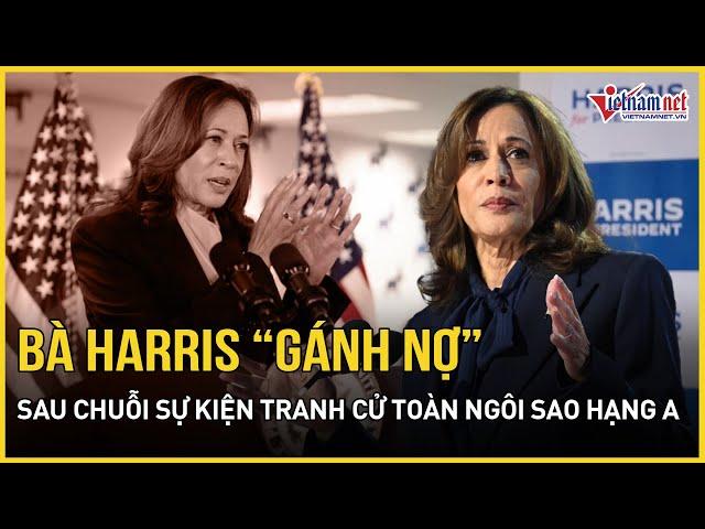 Hậu bầu cử Mỹ 2024: Bà Harris “gánh nợ” sau chuỗi sự kiện tranh cử toàn ngôi sao hạng A