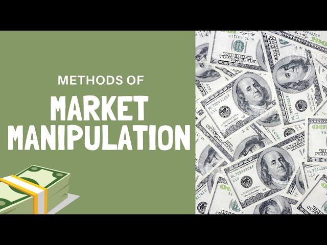 Market MANIPULATION (Simply Explained for Beginners 2021)