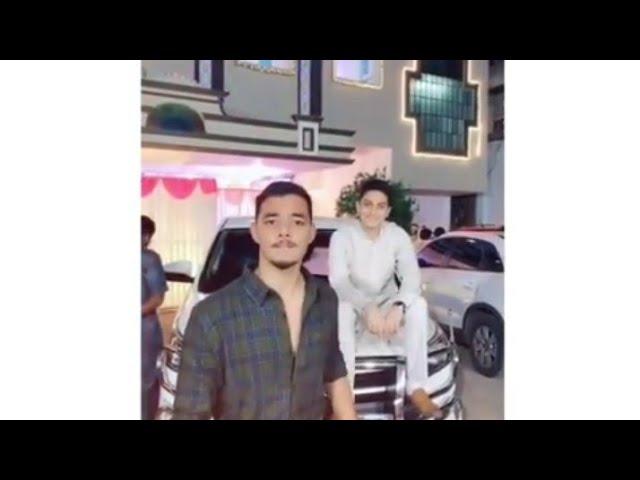 Tik Tok video Telangana Home Minister Mahmood Ali ke grandson Furqan Ali ka DGP ki car par Tiktok vi