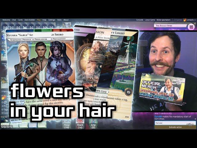 Flowers in Your Hair - Android: Netrunner // LIVE