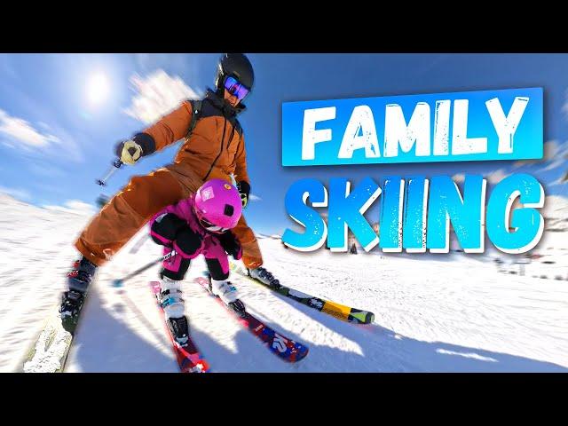 Skiing Sunshine Village With Kids - Banff Family Ski Trip