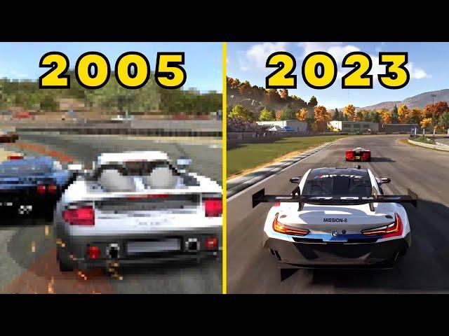 Evolution of Forza Games 2005-2023