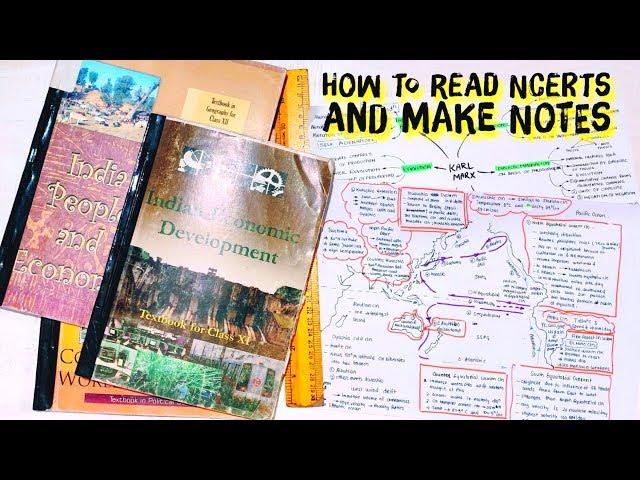 How to Read NCERT for IAS Preparation  How to Make Notes  INDIASHASTRA | UPSC