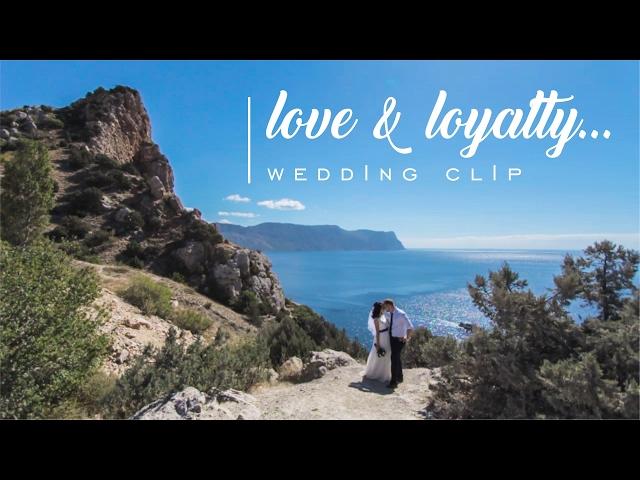 Love and loyalty.. Wedding clip.. Свадьба Севастополь видео..