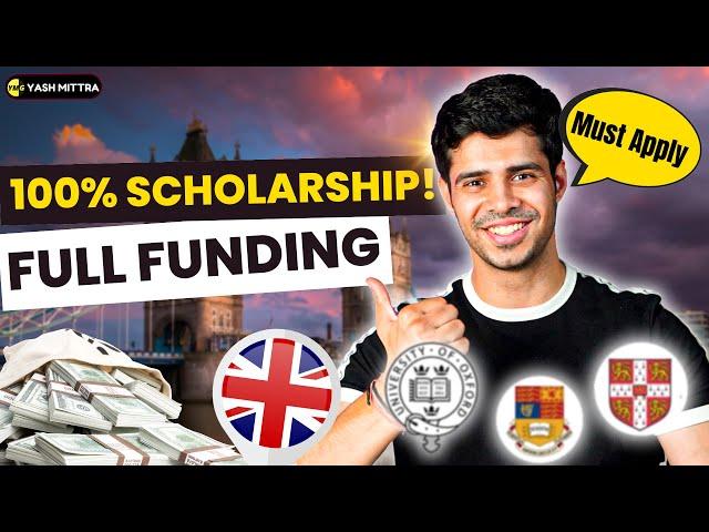 UK Universities offering 100% Scholarship to International Students (2025)