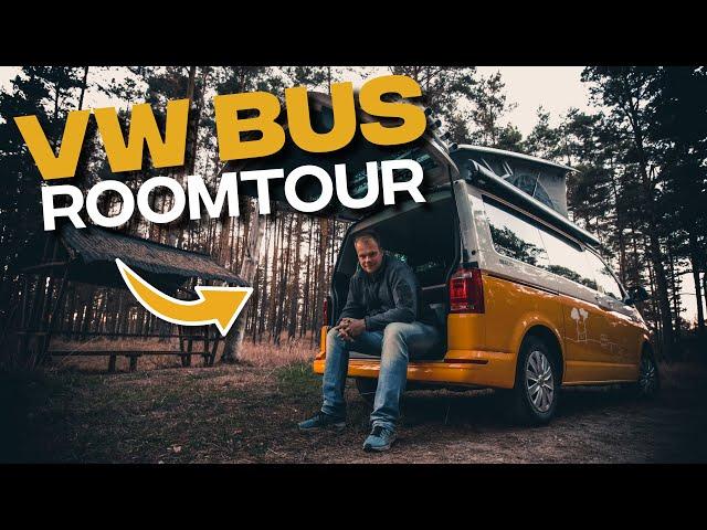 Mein neuer VW BUS - ROOMTOUR durch VW CALIFORNIA BEACH 2018