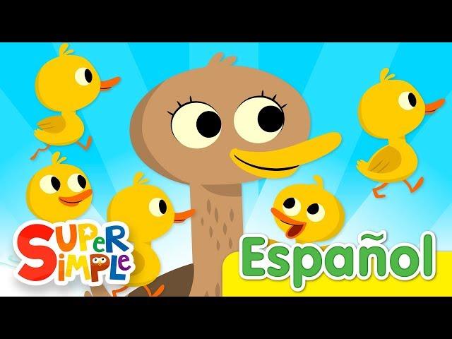 Cinco Patitos | Canciones Infantiles | Super Simple Español