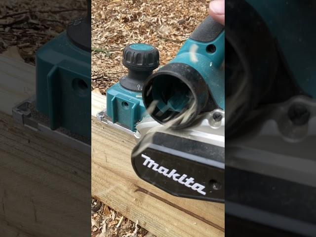 BRUSHLESS MAKITA PLANE #makita #building #chippie #woodwork #workshop #we️tools