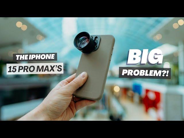 Are iPhone Camera Lenses OBSOLETE? An HONEST review of Sandmarc Lens for 15 Pro Max + Test Media