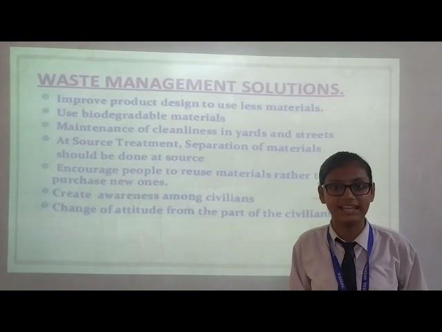 ppt presentation on waste management.