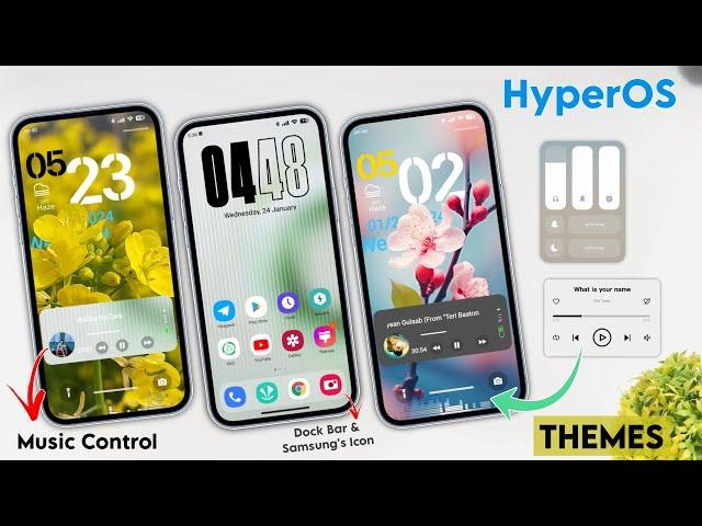 Xiaomi HyperOS Theme In Any Redmi Poco & Xiaomi Device - Customize Your devices HyperOS New Themes