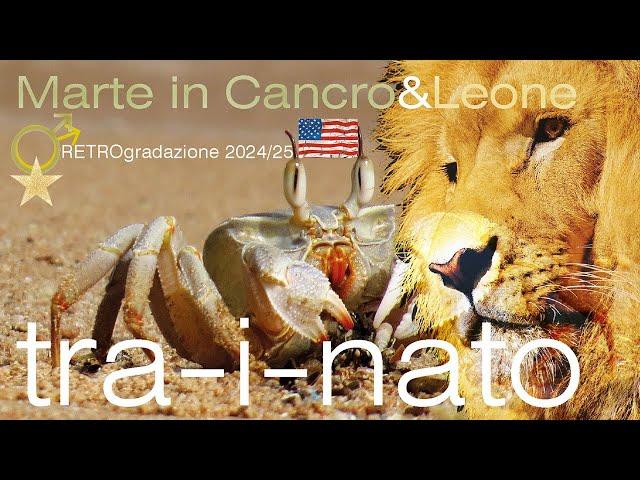 2024 MARTE RETROgrado tra Cancro e Leone 2024/2025