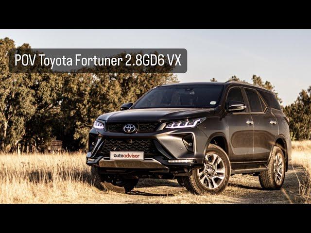 POV Drive in the 2023 Toyota Fortuner 2.8 GD6 VX 4x4