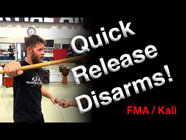 FMA Quick Release Disarms!