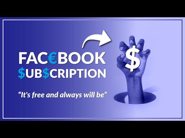 Facebook Subscription AKA Pay for Ad Free AKA Double Dipping? (Tips & Tricks) - #DIGITAL