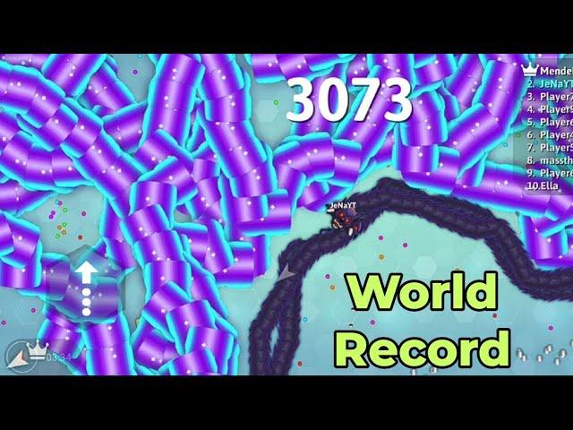 Snake. Io - WORLD RECORD! Trapped 25,000 Score giant Snake! Most thrilling snake. io gameplay