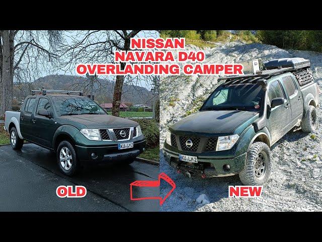 Nissan Navara D40 Overlanding Umbau