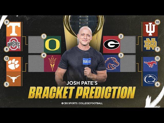 Josh Pate reveals his College Football Playoff Bracket  predicts HUGE rematch