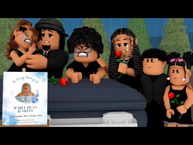 ATTENDING OUR CRAZY FAMILY FUNERAL!! *CHAOTIC FAMILY DRAMA!!* | Bloxburg Family Roleplay