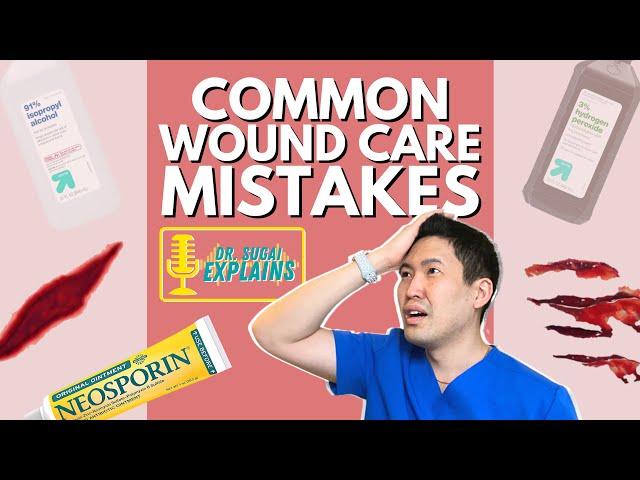 Dr. Sugai Explains: Common Wound Care Mistakes Part 1 #shorts