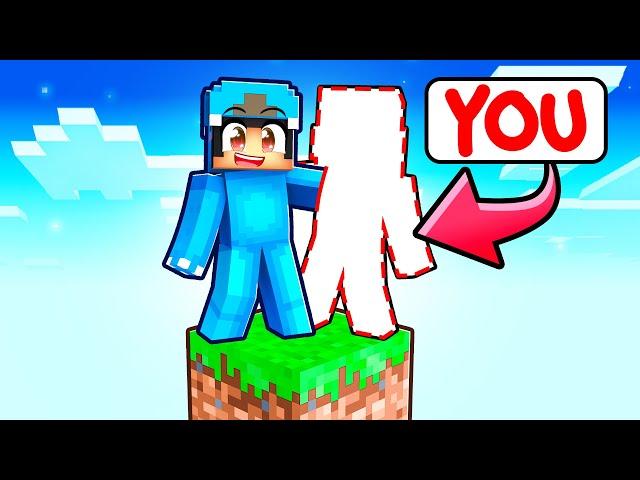 YOU Join Omz’s ONE BLOCK in Minecraft