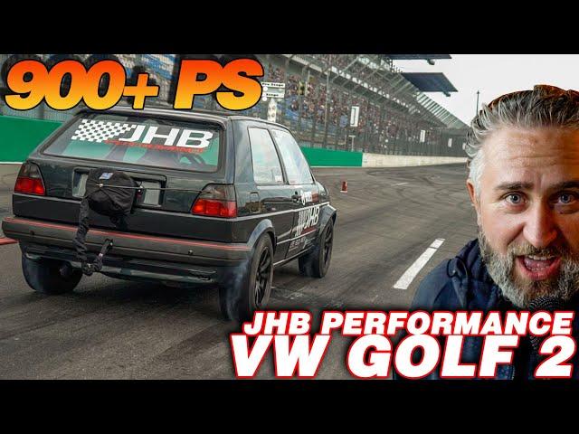 900+ PS VW Golf MK2 16V Turbo von JHB Performance - Tuningtalk beim L8 Night 2021