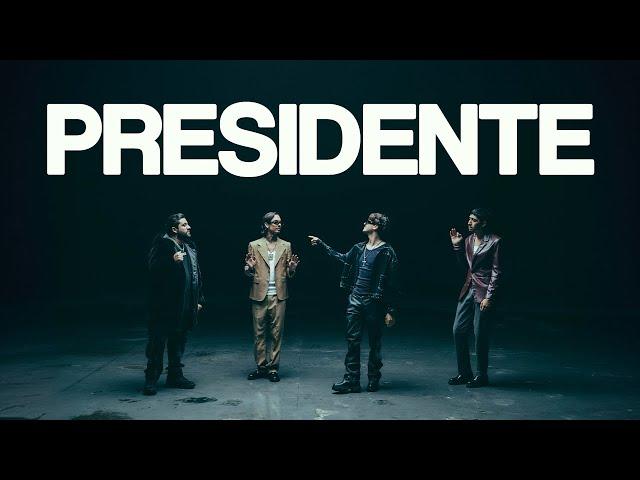 PRESIDENTE (Video Oficial) - Gabito Ballesteros, Natanael Cano, Luis R Conriquez, Netón Vega