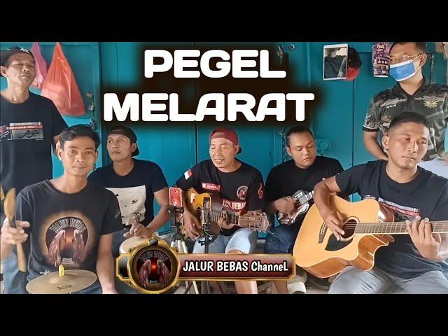 PEGEL MELARAT||cover pengamen JALUR BEBAS||anak rantau TKI Malaysia