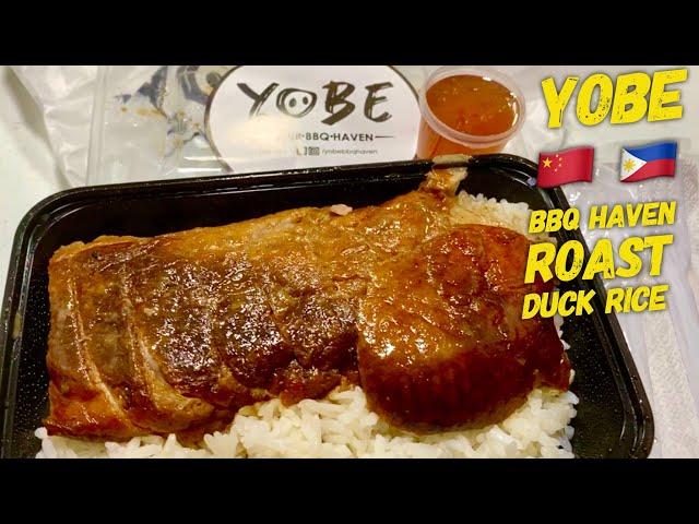 Cheap Eats Manila: Yobe Your BBQ Haven Chinese Roast Duck Rice Wilson Street Mandaluyong Manila