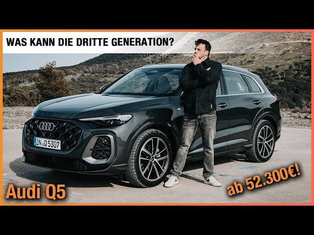 Audi Q5 im Test (2025) Wir fahren die dritte Generation ab 52.300€! Fahrbericht | Review | Preis