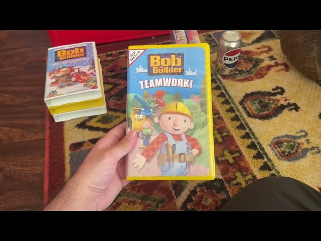 My 6 Favourite Bob The Builder VHS Tapes