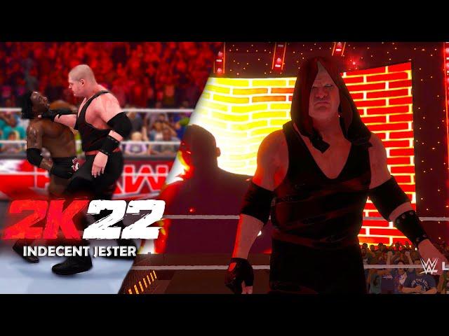 Kane 2003 Unmasked w/ Entrance Graphics, Slow Chemical Theme - WWE 2K22 Mods