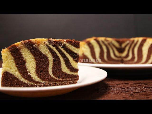 Butter Marble Cake | Marble Butter Cake Recipe | Kek Butter Marble