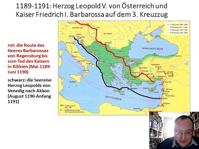 Von Ostarrichi nach Jerusalem. Der Donauraum, Byzanz und die Kreuzzüge