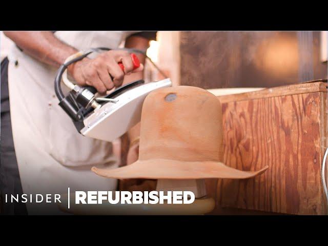 Restoring A Tattered 70-Year-Old Heirloom Hat | Refurbished | Insider