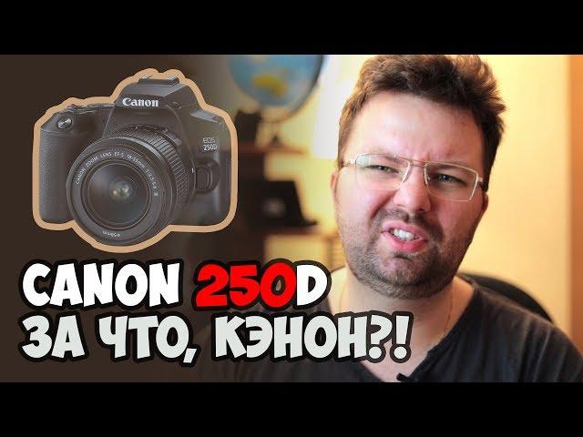 Canon 250D - ШЛЯПА ОТ КЭНОН | ФОТОСЛУХИ и НОВОСТИ
