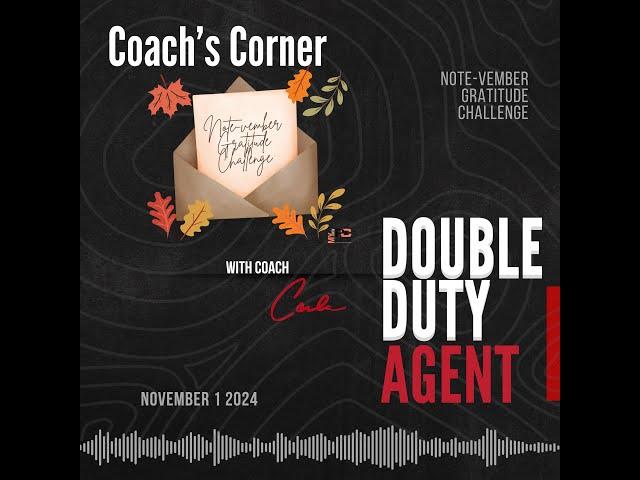 Note-Venmber Challenge Coach's Corner