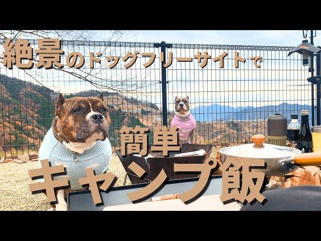 【犬連れキャンプ】絶景ドッグフリーサイト発見。みかぼ高原