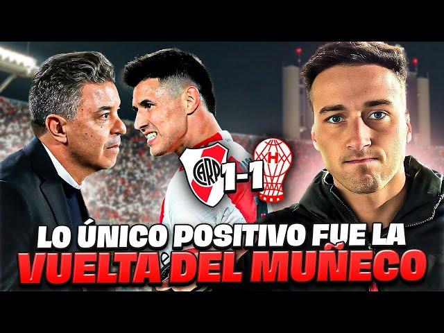 ️  River empató en la VUELTA de Marcelo Daniel y noté poca mejoría | Reacción en CALIENTE 