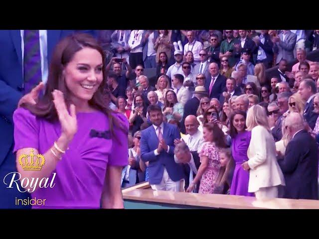 Catherine Delights Tens of Thousands as She Joined by Charlotte & Pippa at Wimbledon - Royal Insider