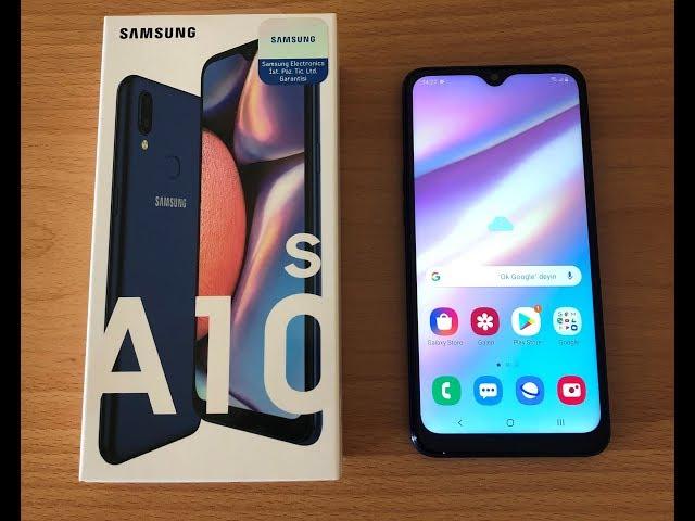 Samsung Galaxy A10S Kutu Açılımı ve Ön İnceleme - Türkiye de İlk