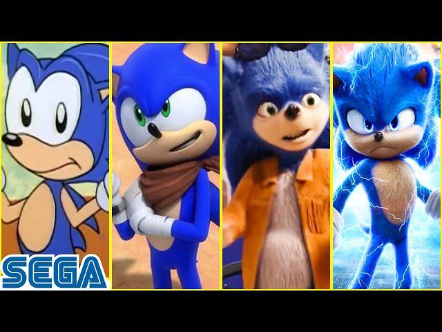 Evolution of Sonic The Hedgehog in Movies & TV (1993-2025)