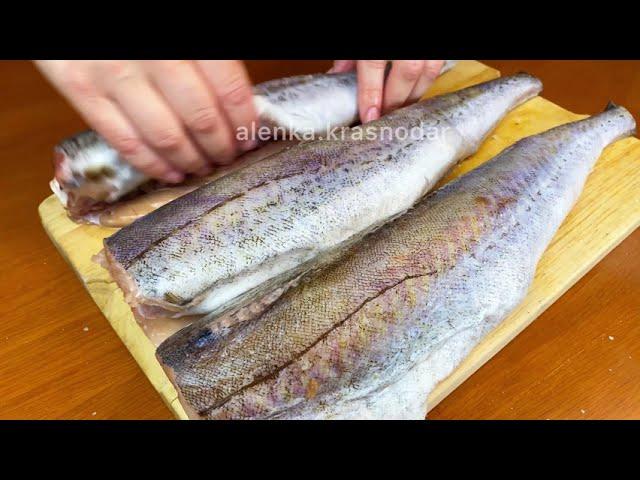 This is how you need to cook pollock. Super fish recipe.