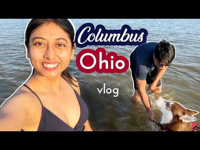 Columbus Ohio Vlog  | Beach and Beautiful Trails